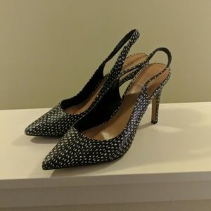 B&W Dolce Vita sling back heels